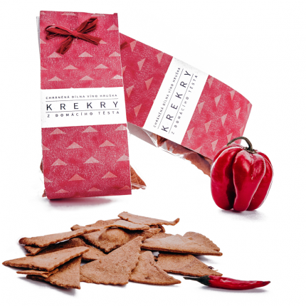 Celozrnné krekry s chilli 30 g photo